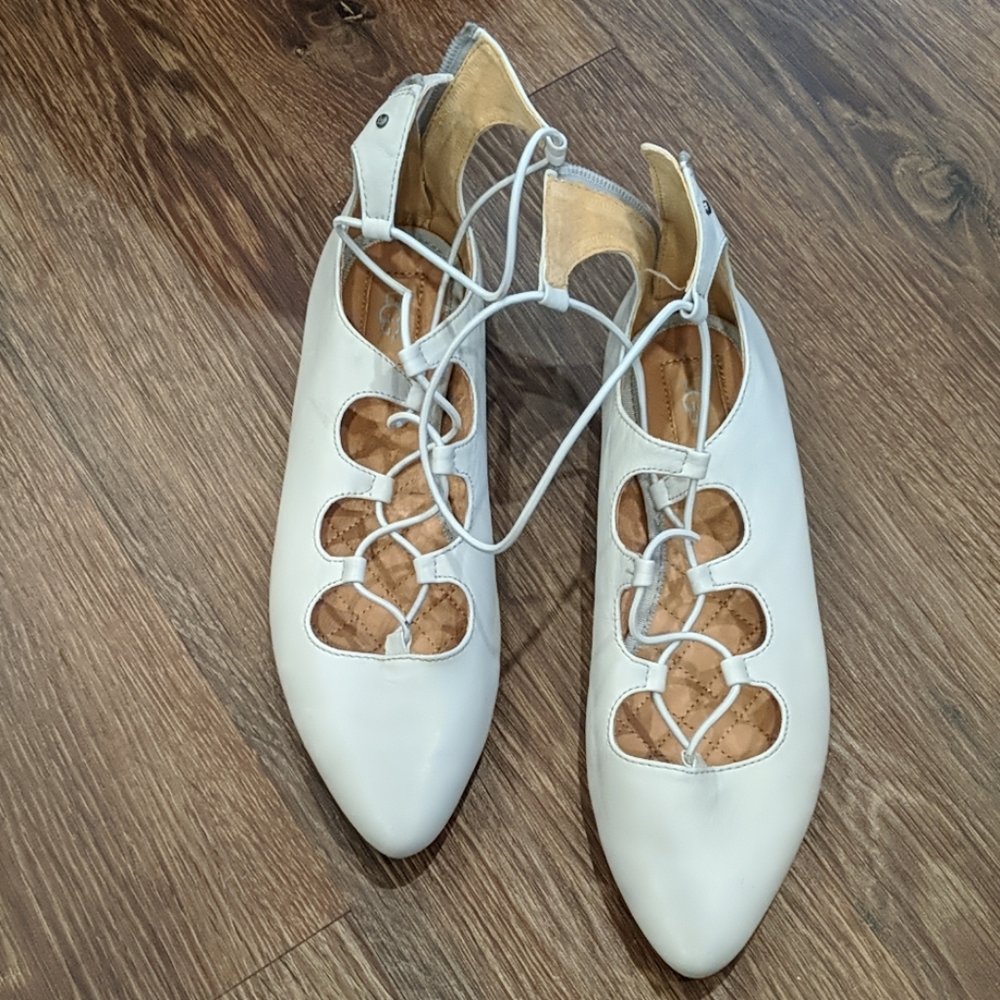 Gray UGG flats